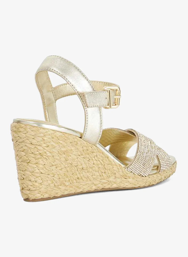 Dune London  Ankle Strap Wedge Sandals for Women | Best Price UAE